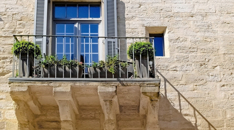 Balcon villa en Provence